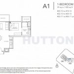 A1 Floorplan 420sqf