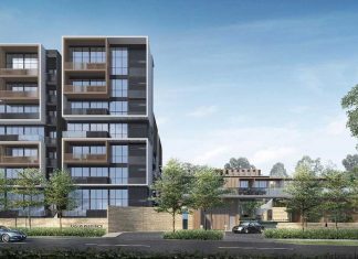 Kandis Residence showflat facade