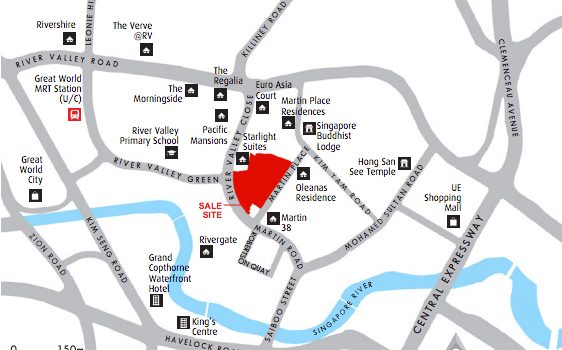 Martin Residences location