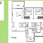 Parc Life EC Floor Plan 3-Bedroom Viva