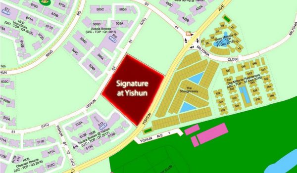 Signature at Yishun location map