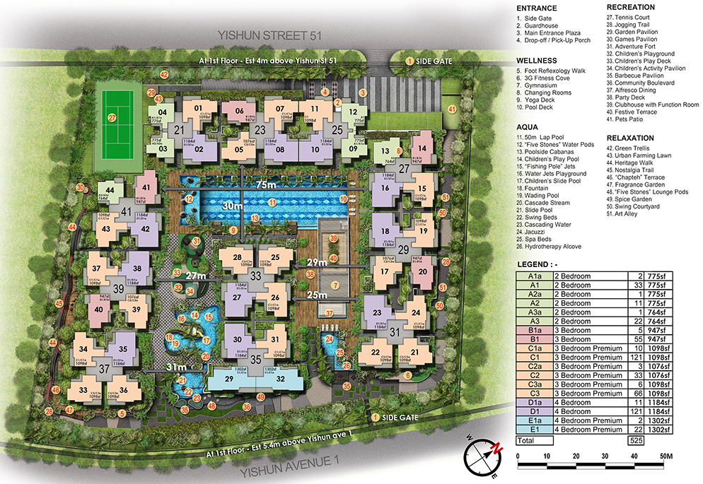 Signature Yishun EC SitePlan