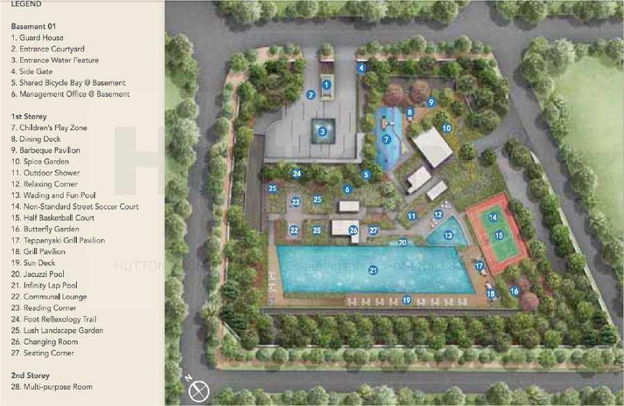 Sturdee Residences Site plan