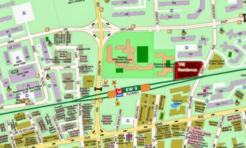 Tre Residences location