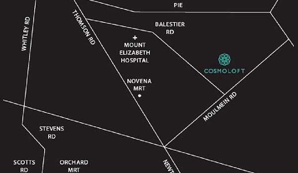 city suites showflat Location Map