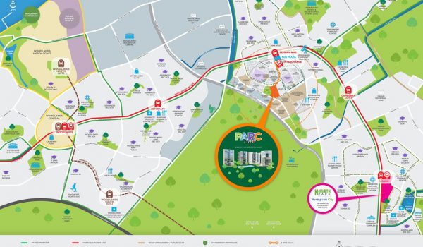 parc life location map