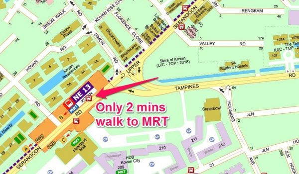 stars of kovan Showflat location